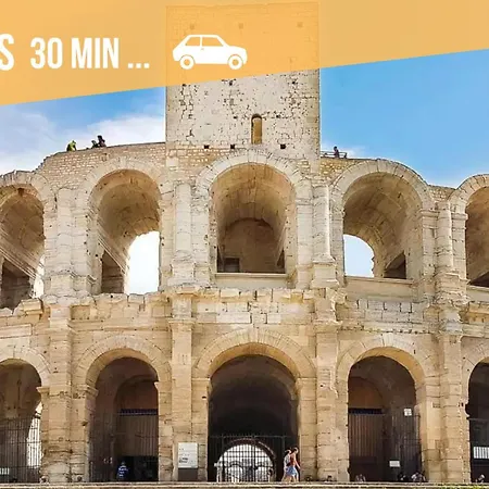 Villa Familiale Pres De Nimes Clim Et Baby-Foot Вилла *
